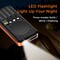 Portable Power Bank w/ Wireless Charging, 4 Built-in Cables, Solar Panel, 10000mAh Battery, IP65 Waterproof, Dustproof, LED Flashlight